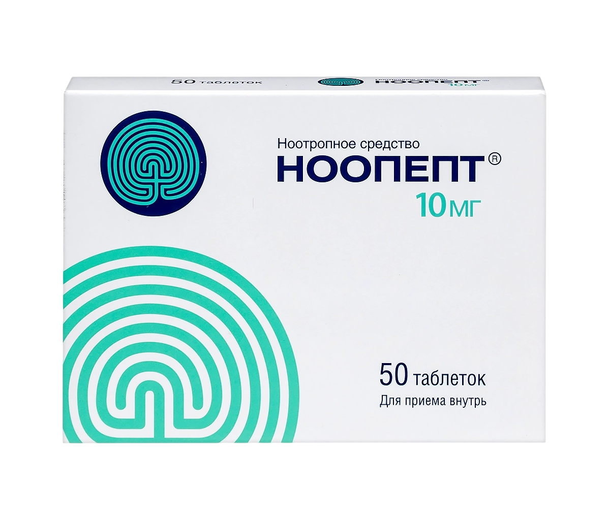 Ноопепт, таб. 10мг, № 50