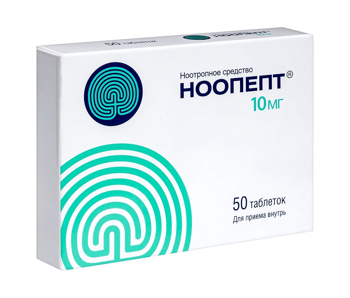 Ноопепт, таб. 10мг, № 50