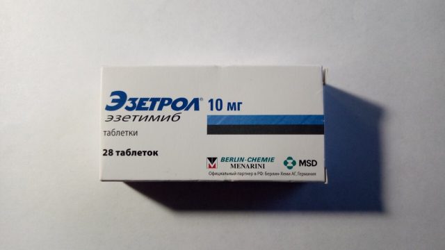 Эзетрол таблетки