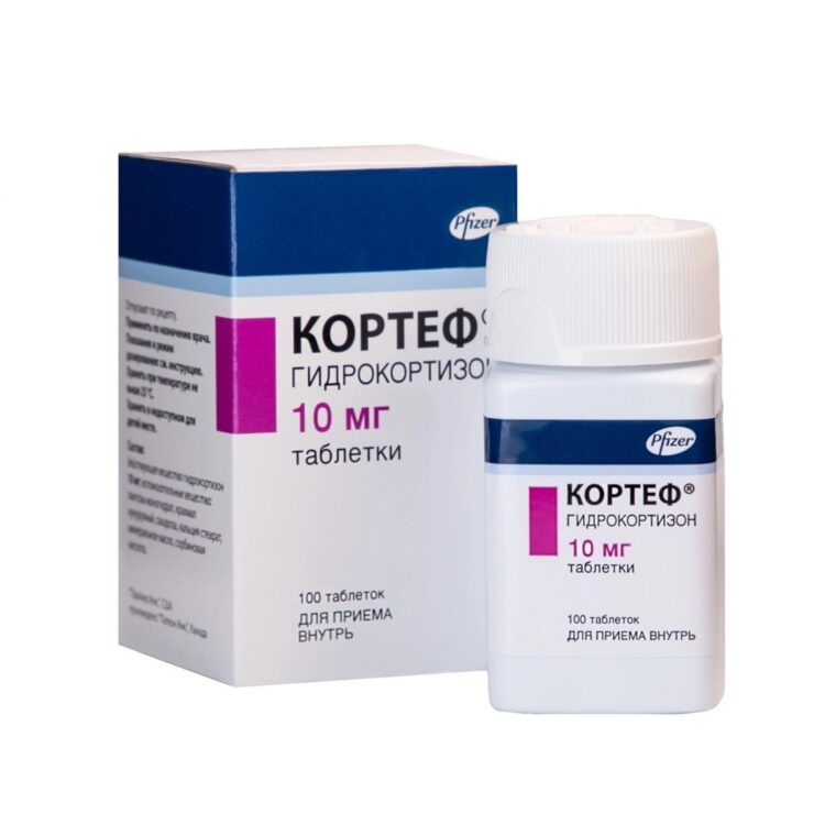 Кортеф, 10мг. таб.100