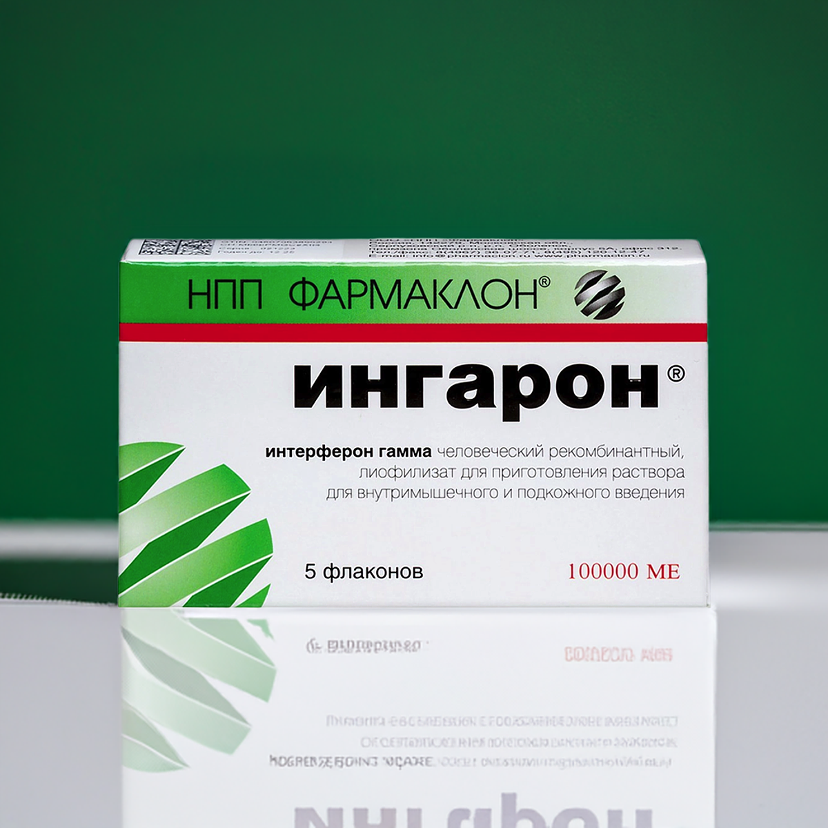 Ингарон фл. 100000 МЕ